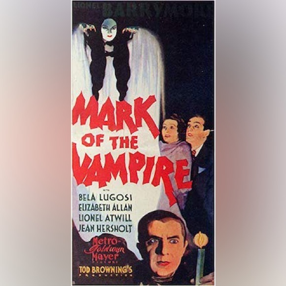 AWESOME “MARK OF THE VAMPIRE” CLASSIC HORROR MOVIE T-SHIRT SIZE LARGE MINT GUC! - Picture 14 of 15